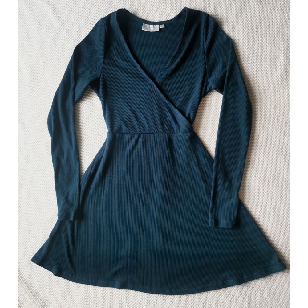 2/$30 Deep teal Crossbody dress